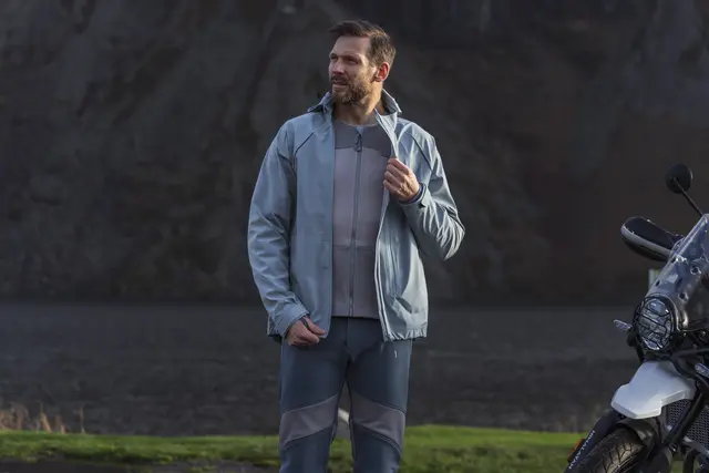 Knox Impass Skalljakke Smoke Blue XL 