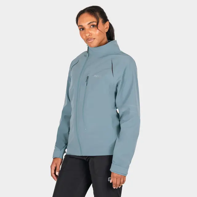 Knox Impass Skalljakke Dame Smoke Blue XL 