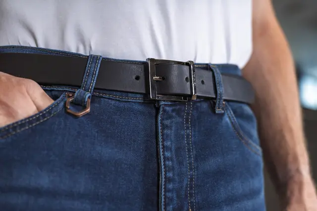 Knox Belte Sort XL Perfekt til MC-jeans 