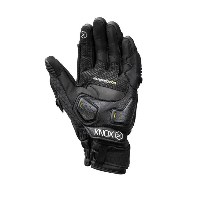 Knox Handroid POD MK5 Hansker Sort M Sporty og funksjonell hanske med BOA 