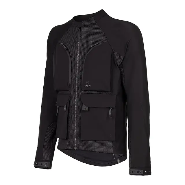 Knox Tor Beskyttelsesjakke Sort M AA-beskyttelse utviklet for adventure 
