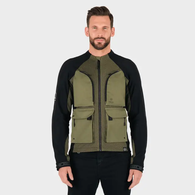 Knox Tor Beskyttelsesjakke Sage XL AA-beskyttelse utviklet for adventure 
