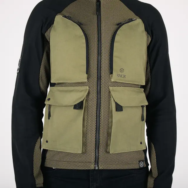 Knox Tor Beskyttelsesjakke Sage XL AA-beskyttelse utviklet for adventure 