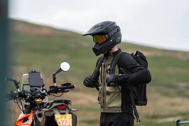 Knox Tor Beskyttelsesjakke Sage XL AA-beskyttelse utviklet for adventure 