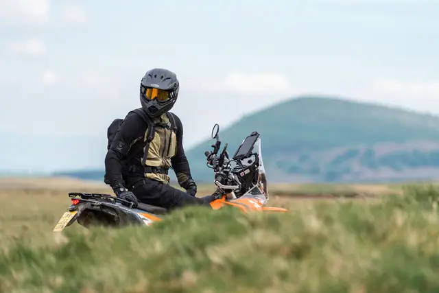 Knox Tor Beskyttelsesjakke Sage XL AA-beskyttelse utviklet for adventure 