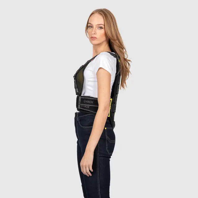 Knox Micro-Lock Brystbeskyttelse Dame Benyttes med Knox ryggbeskytter 