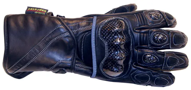 Motostyle Carbon Racing Hansker 3XL Kvalitetshanske for racing og touring 