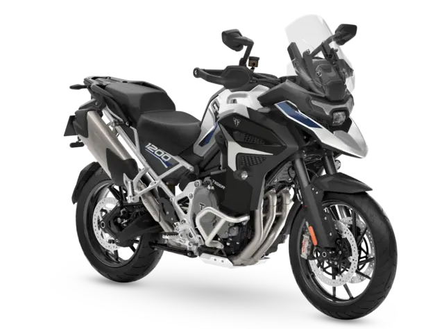Triumph Tiger 1200 GT Explorer 2027 Aluminium silver & Pacific blue 