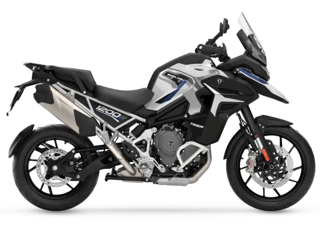 Triumph Tiger 1200 GT Explorer 2027 Aluminium silver & Pacific blue 