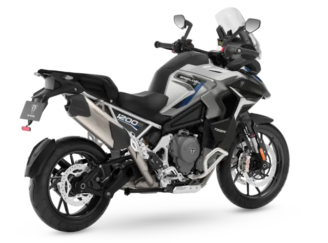 Triumph Tiger 1200 GT Explorer 2027 Aluminium silver & Pacific blue 
