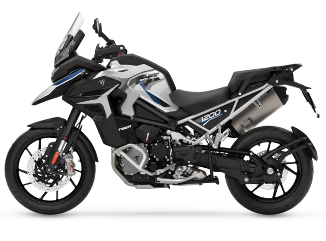 Triumph Tiger 1200 GT Explorer 2027 Aluminium silver & Pacific blue 