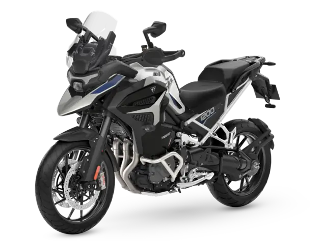 Triumph Tiger 1200 GT Explorer 2027 Aluminium silver & Pacific blue 