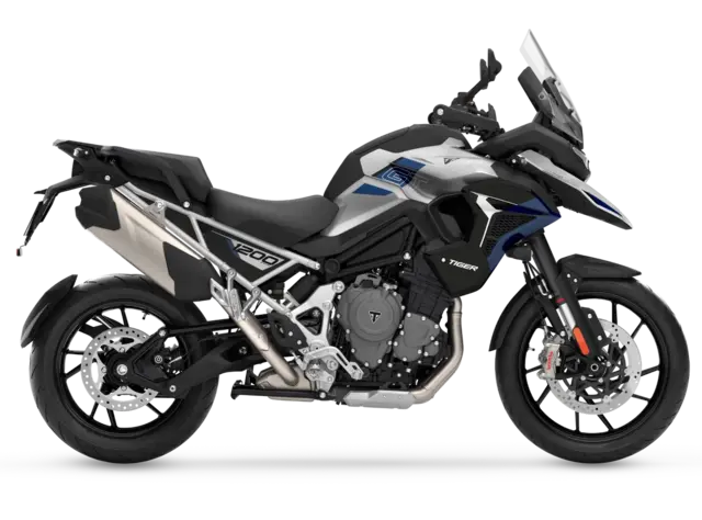 Triumph Tiger 1200 GT PRO 2027 Aluminium silver & Pacific blue 
