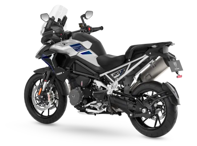 Triumph Tiger 1200 GT PRO 2027 Aluminium silver & Pacific blue 