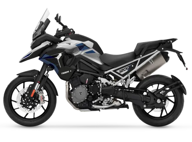 Triumph Tiger 1200 GT PRO 2027 Aluminium silver & Pacific blue 