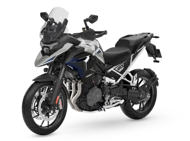 Triumph Tiger 1200 GT PRO 2027 Aluminium silver & Pacific blue 