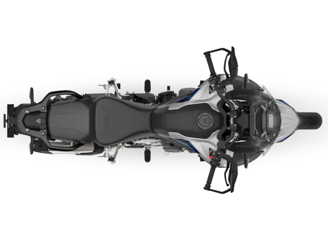 Triumph Tiger 1200 GT PRO 2027 Aluminium silver & Pacific blue 