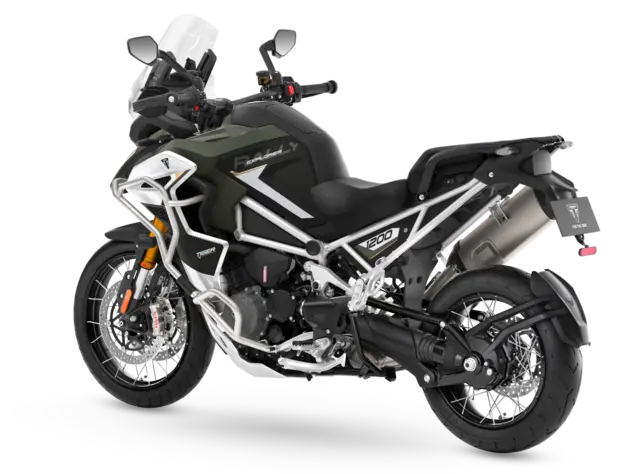 Triumph Tiger 1200 RALLY EXPLORER 2027 Matt khaki green & Matt sapphire black 
