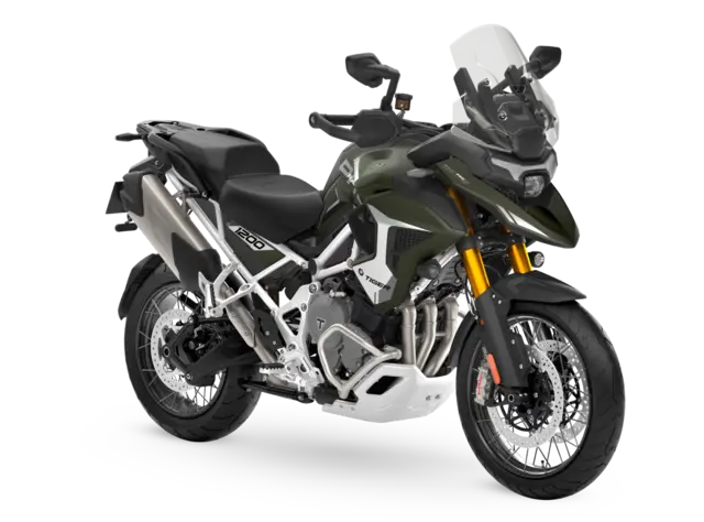 Triumph Tiger 1200 RALLY PRO 2027 Matt khaki green 