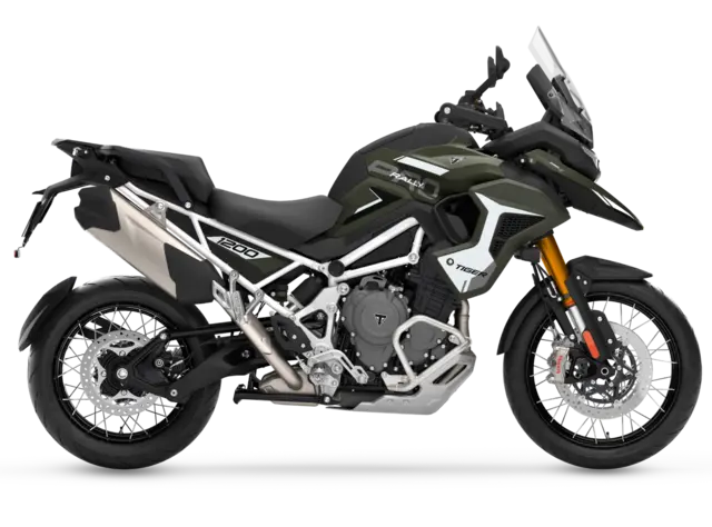 Triumph Tiger 1200 RALLY PRO 2027 Matt khaki green 