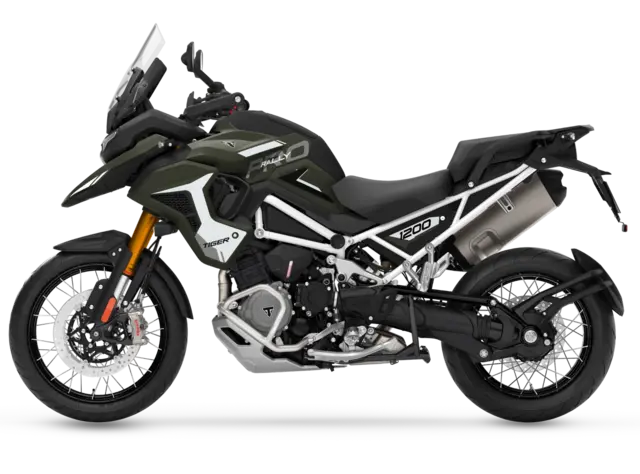 Triumph Tiger 1200 RALLY PRO 2027 Matt khaki green 