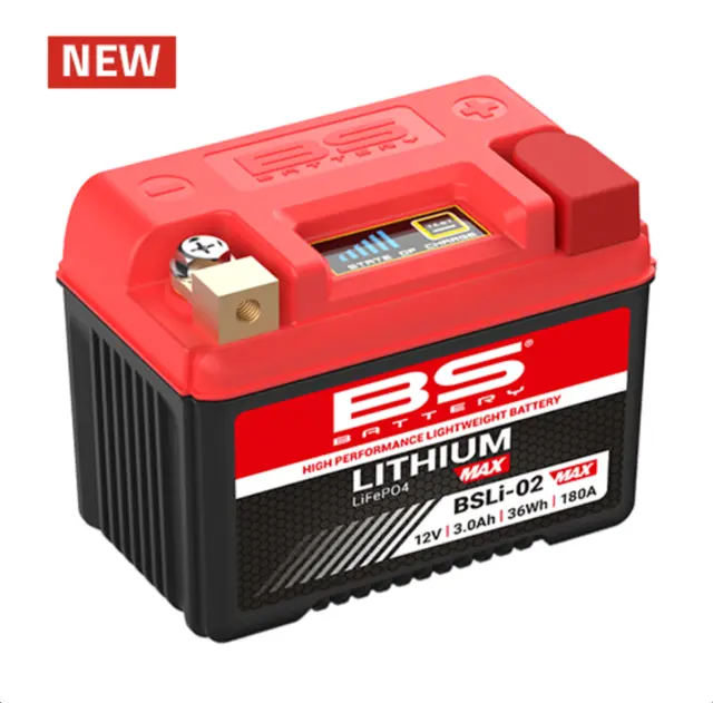 BS Battery BSLI-02 MAX Lithiumbatteri 