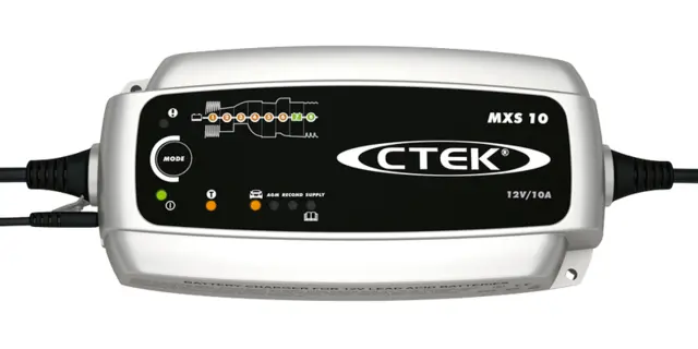 CTEK MXS 10 EU batterilader For større startbatterier 