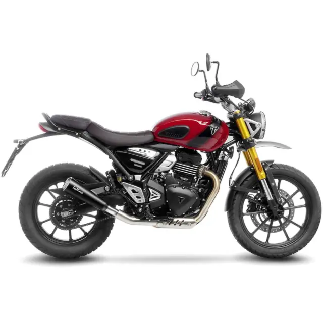 Leovince GP One Slip-On Triumph Speed 400/Scrambler 400X 