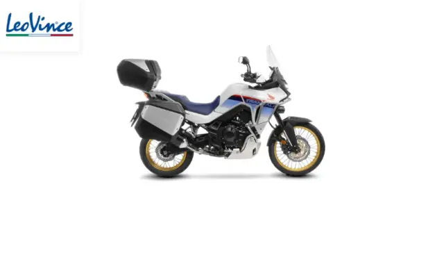 Leovince LV-14 Slip-on Sort XL750 Transalp 