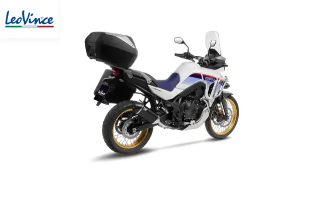 Leovince LV-14 Slip-on Sort XL750 Transalp 