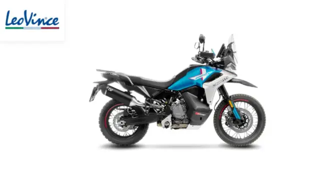 Leovince LV14 Slip-on Sort CFMoto 800MT-X 