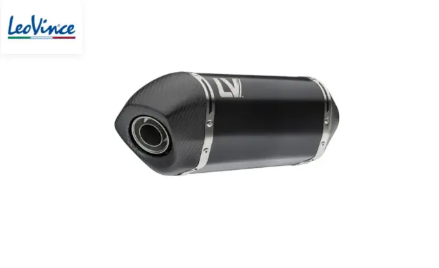 Leovince LV14 Slip-on Sort CFMoto 800MT-X 