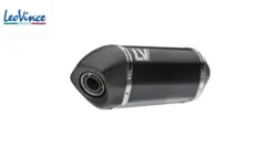 Leovince LV14 Slip-on Sort Tiger Sport 800