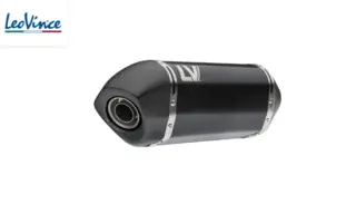 Leovince LV14 Slip-on Sort Tiger Sport 800