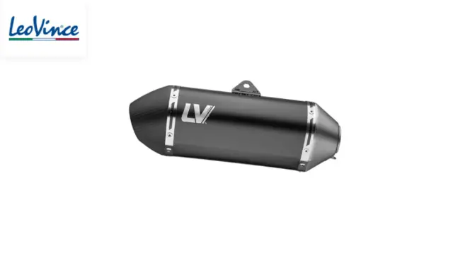 Leovince LV-14 Slip-on Sort Tiger 900 GT Pro/ Rally Pro 