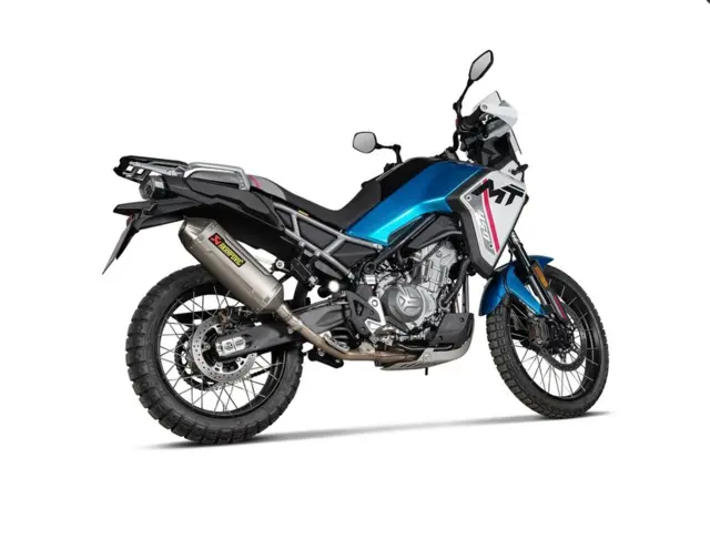 Akrapovic Slip-On Eksos Titan CFMoto 450MT 