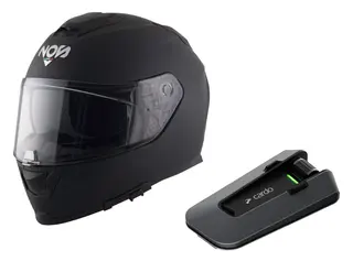 NOS NS-11F + Cardo Packtalk Edge Pakke med hjelm og intercom