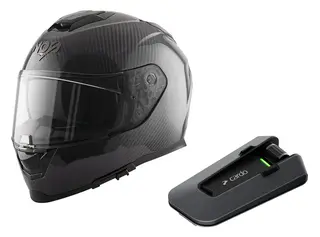 NOS NS-11C + Cardo Packtalk Edge Pakke med hjelm og intercom