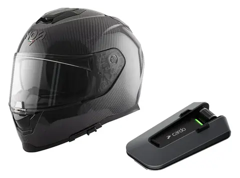 NOS NS-11C + Cardo Packtalk Edge Pakke med hjelm og intercom