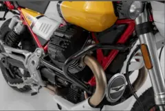 Crash bar Black Moto Guzzi Moto Guzzi V85 TT/Travel/Strada (19-).