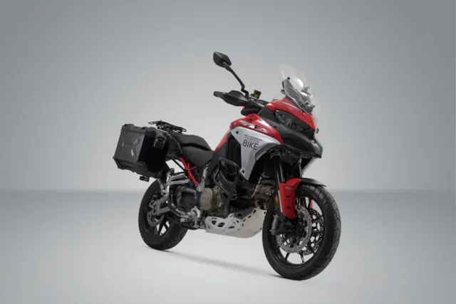SW-Motech TRAX ADV Sidekoffert System Svart. 37/37 l. Ducati Multistrada V4 