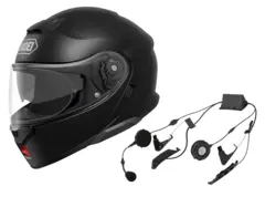 Shoei Neotec 3 + Sena SRL3 Pakke med hjelm og integrert intercom
