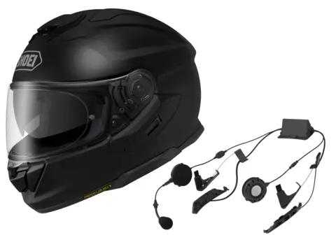 Shoei GT-Air 3 + Sena SRL3 Pakke med hjelm og integrert intercom