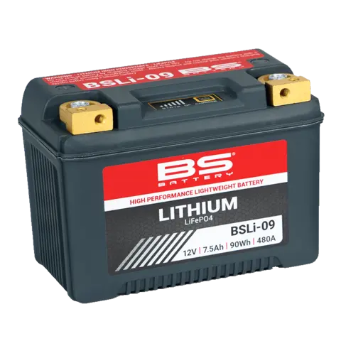 BS Lithium Batteri BSLI09 Tilsvarer YTX20CH-BS