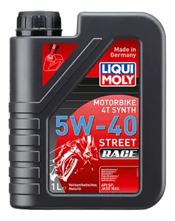 Liqui Moly 4T Synth 5W-40 Street Race 1 eller 4 Liter