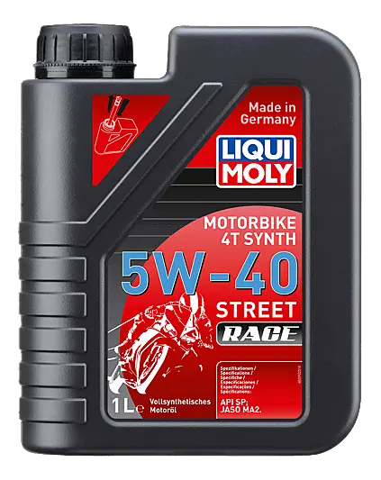 Liqui Moly 4T Synth 5W-40 Street Race 1 Liter 