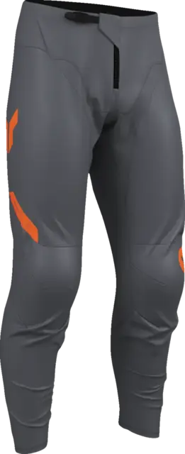 Thor Ridemode Crossbukse Junior Grå/orange 18 