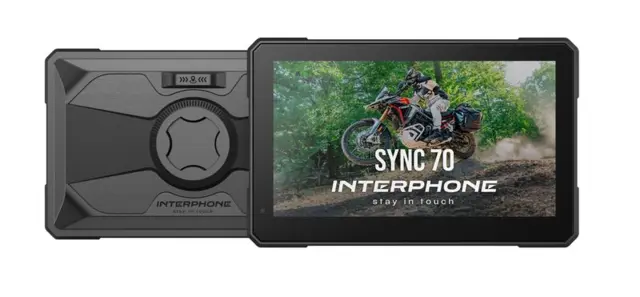 Interphone Sync 70 Smartskjerm Apple Carplay/Android Auto 