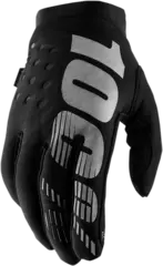 100% Brisker Crosshansker Junior XL Svart/Gr&#229; - Barn