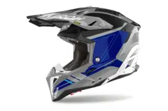 Airoh Aviator 3 Crosshjelm XS Saber - Grå/Blå
